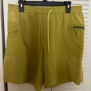 Lululemon Water-repellant hiking shorts